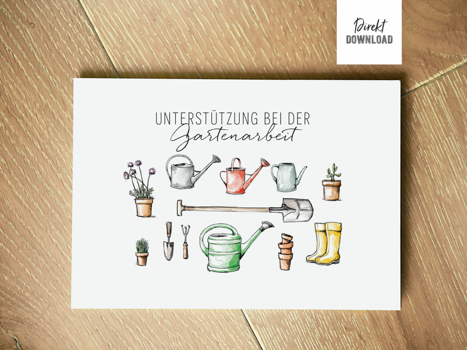 Illustrationen Frühling, Frühlingsmotive Ziegelrot Designs